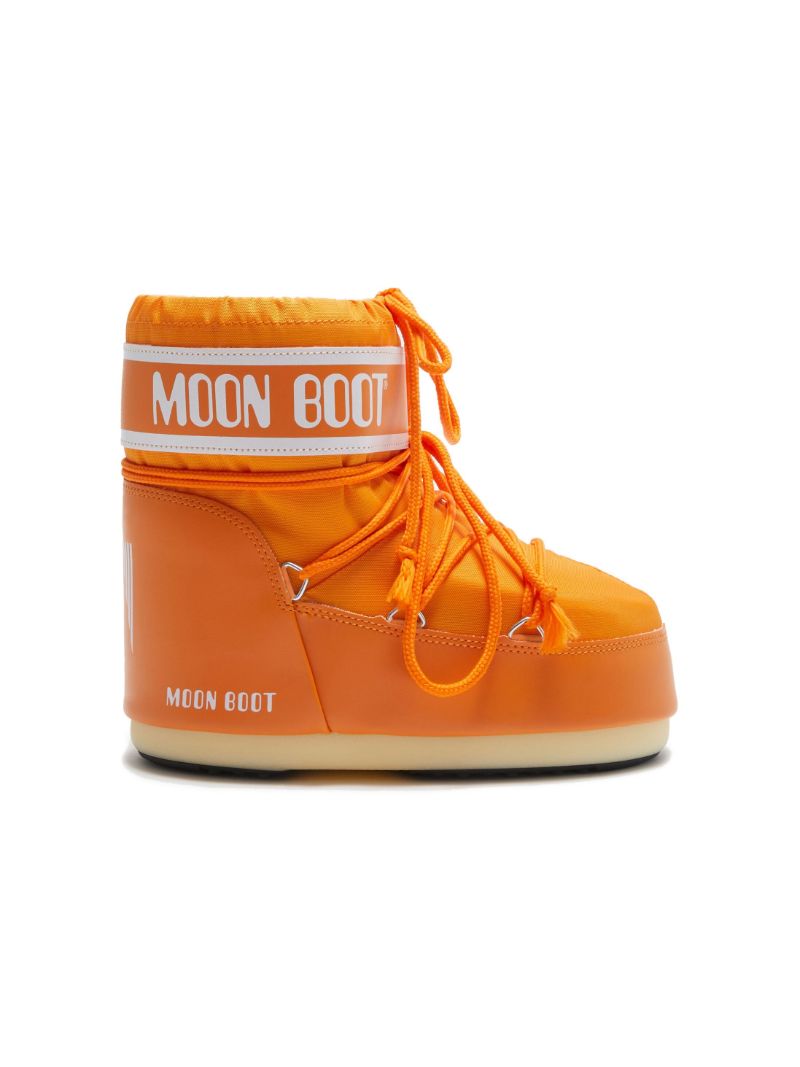 Orange Icon Low Nylon Boots