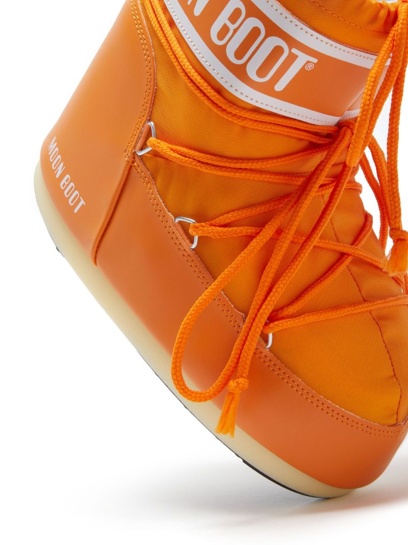 Orange Icon Low Nylon Boots