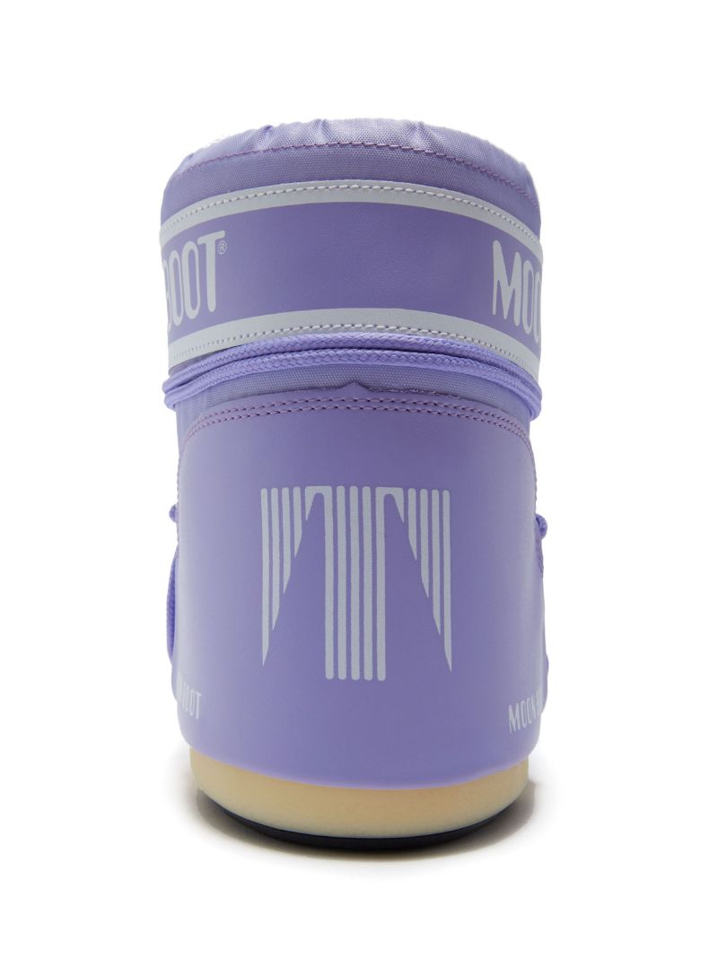 Purple Icon Low Nylon Boots