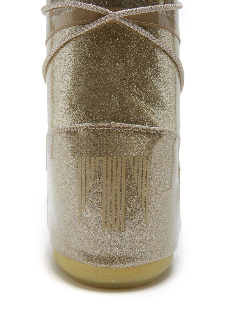 Gold Icon Glitter Boots