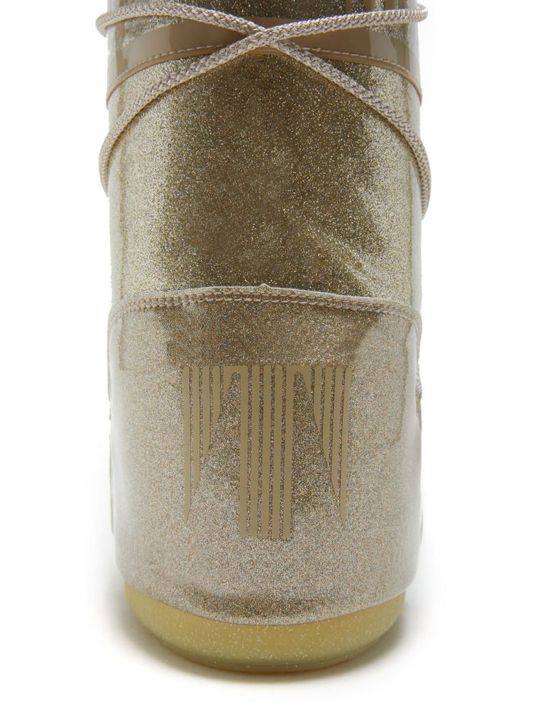 Gold Icon Glitter Boots