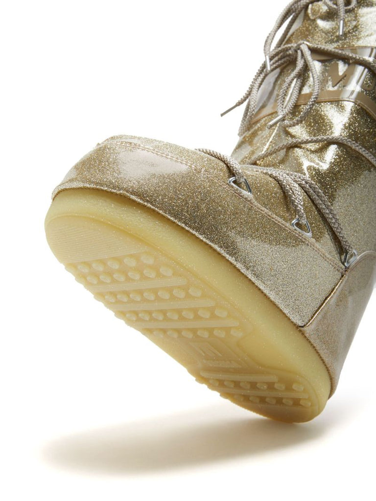 Gold Icon Glitter Boots