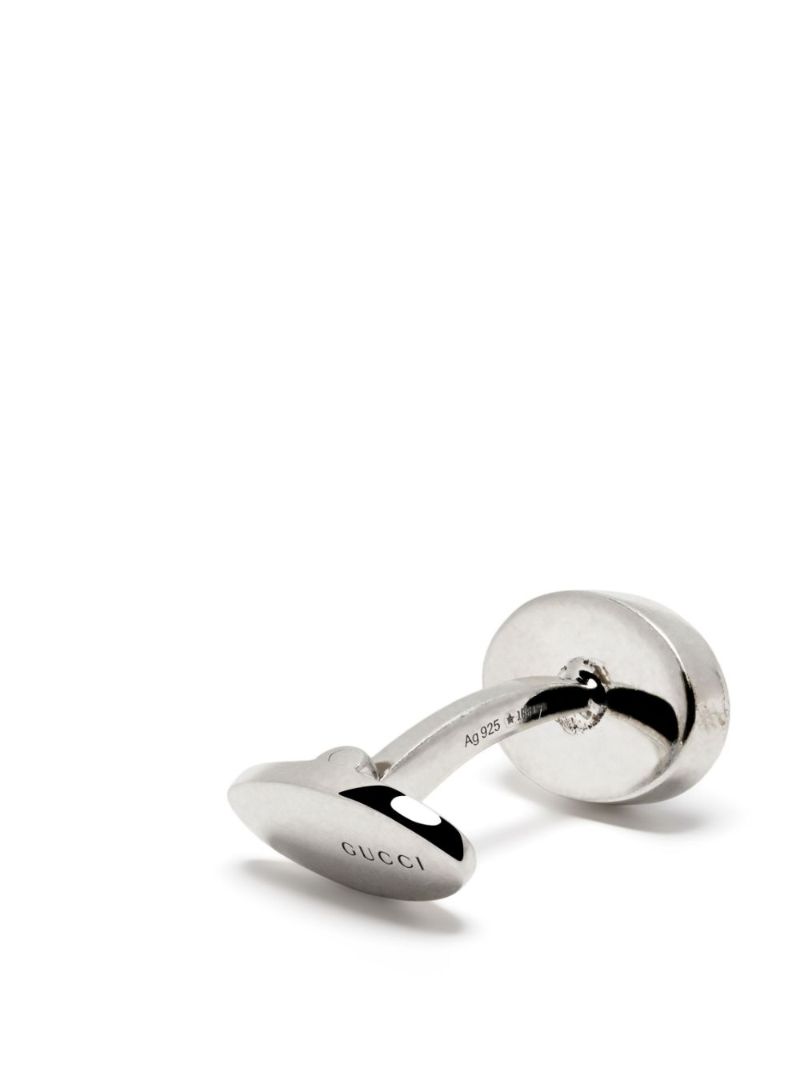 Sterling Silver Interlocking G Cufflinks