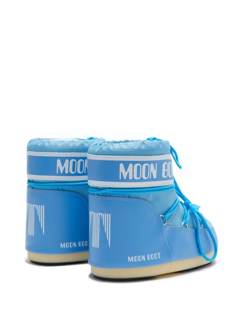 Blue Icon Low Nylon Boots