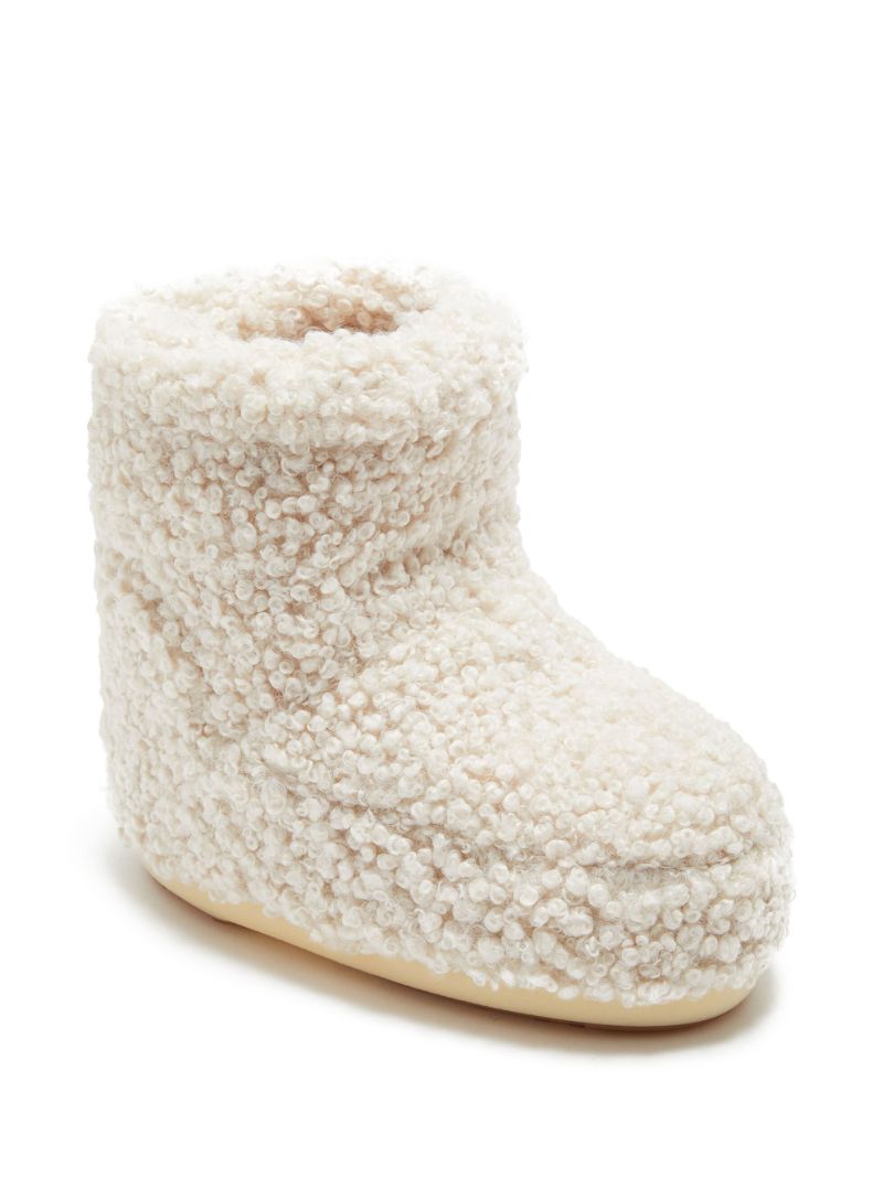 Neutral Icon Low Faux-shearling Boots
