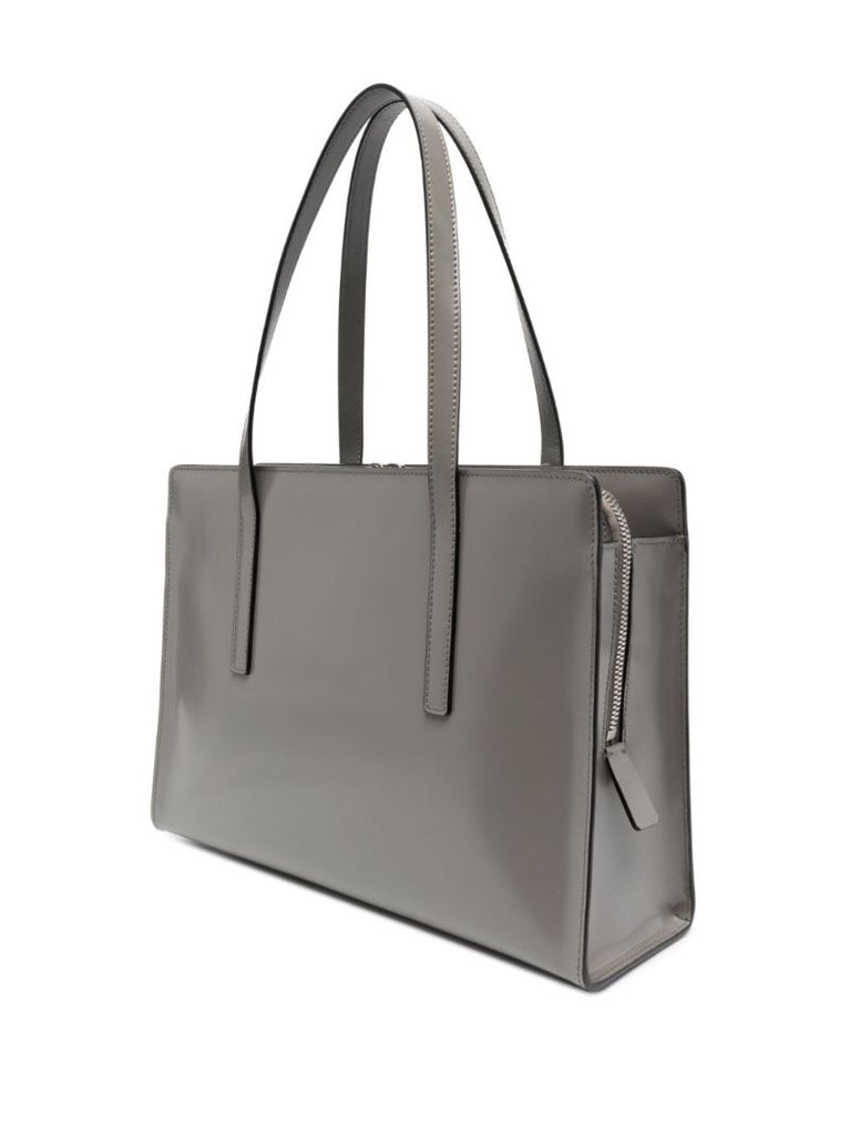 Grey Re-edition 1995 Medium Leather Tote Bag