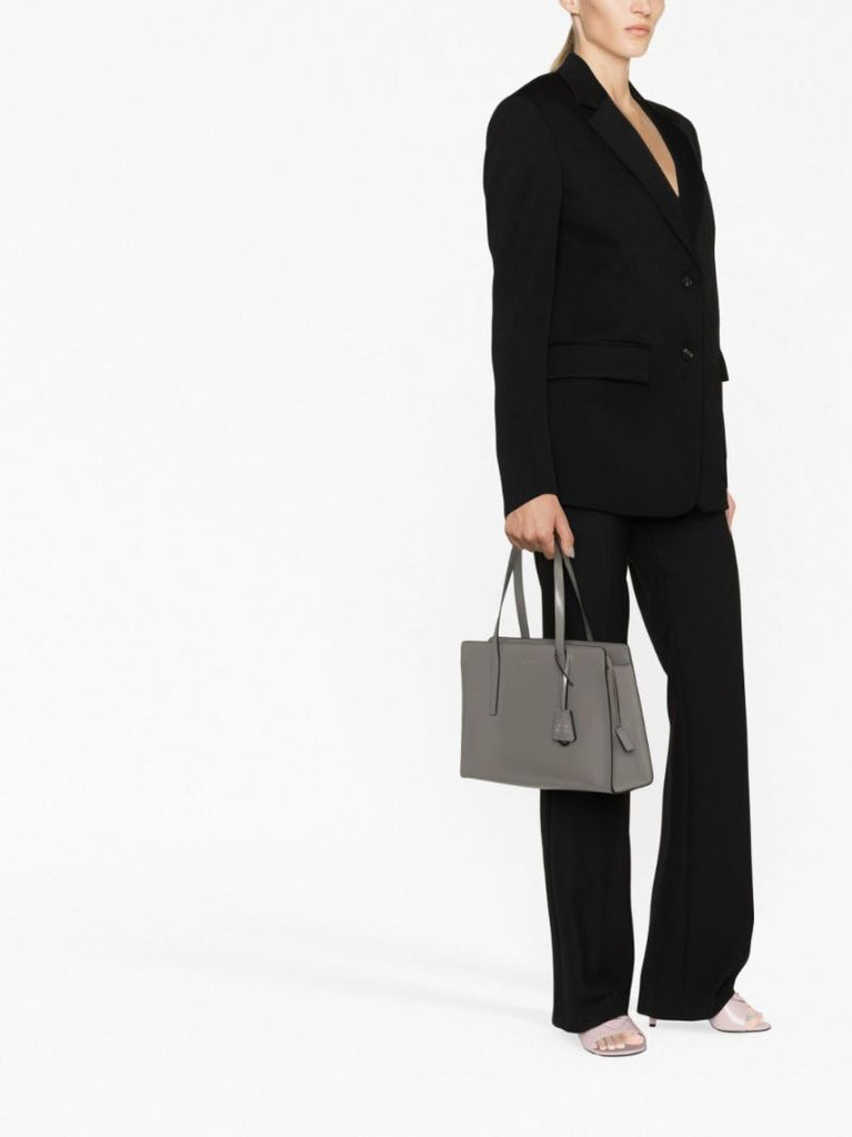 Grey Re-edition 1995 Medium Leather Tote Bag