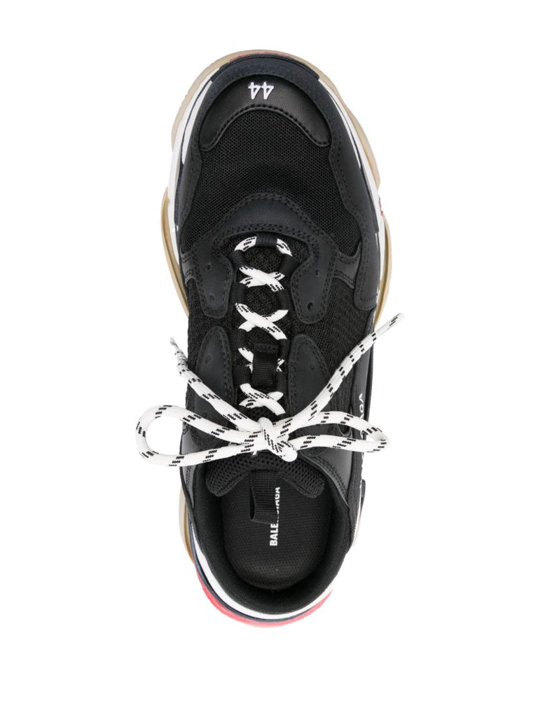 Black Triple S Mule Sneakers