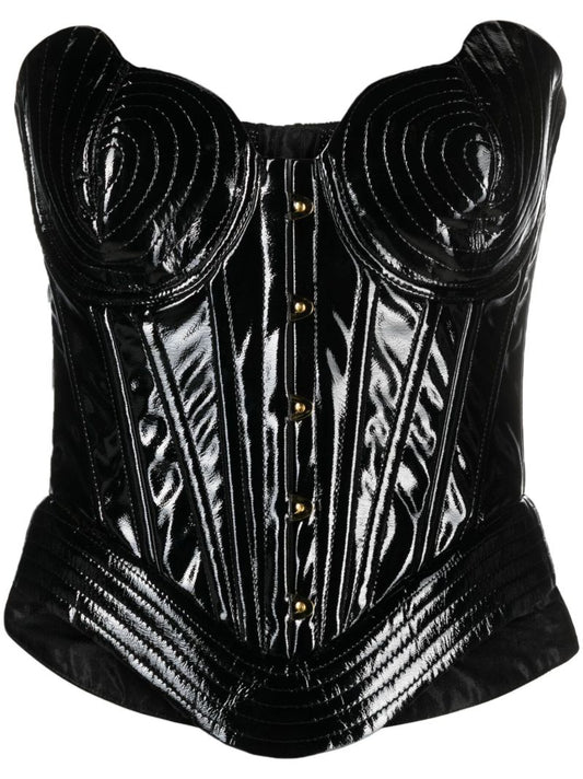 Black Electra Corset Top