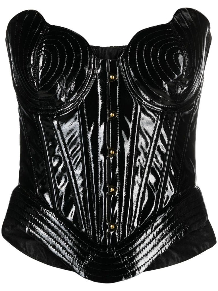 Black Electra Corset Top