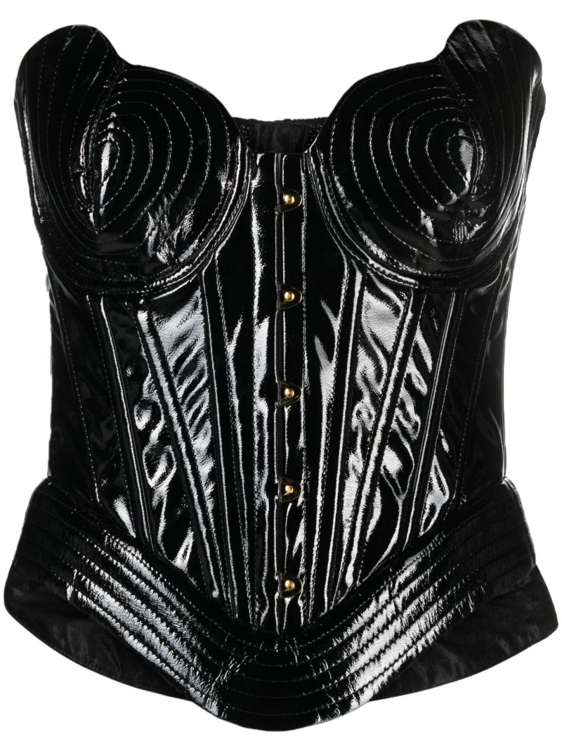 Black Electra Corset Top