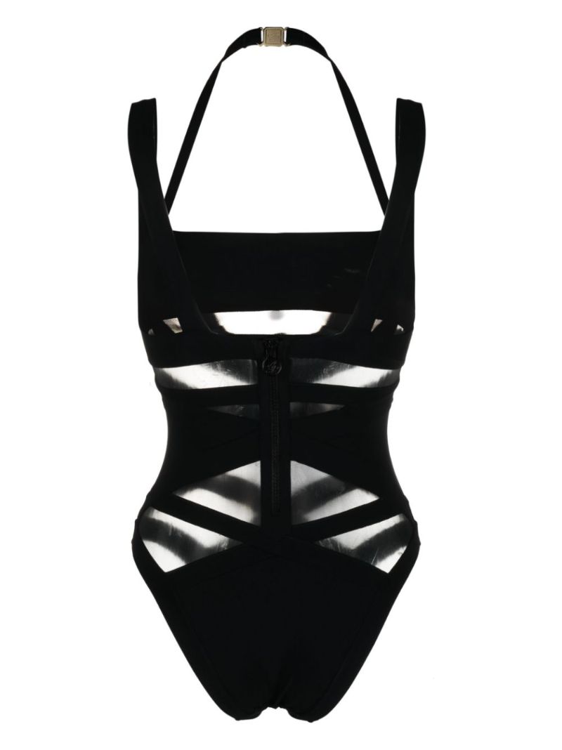 Black Fynlee Cut-out Swimsuit