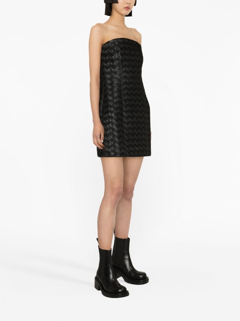 Black Braided Mini Dress