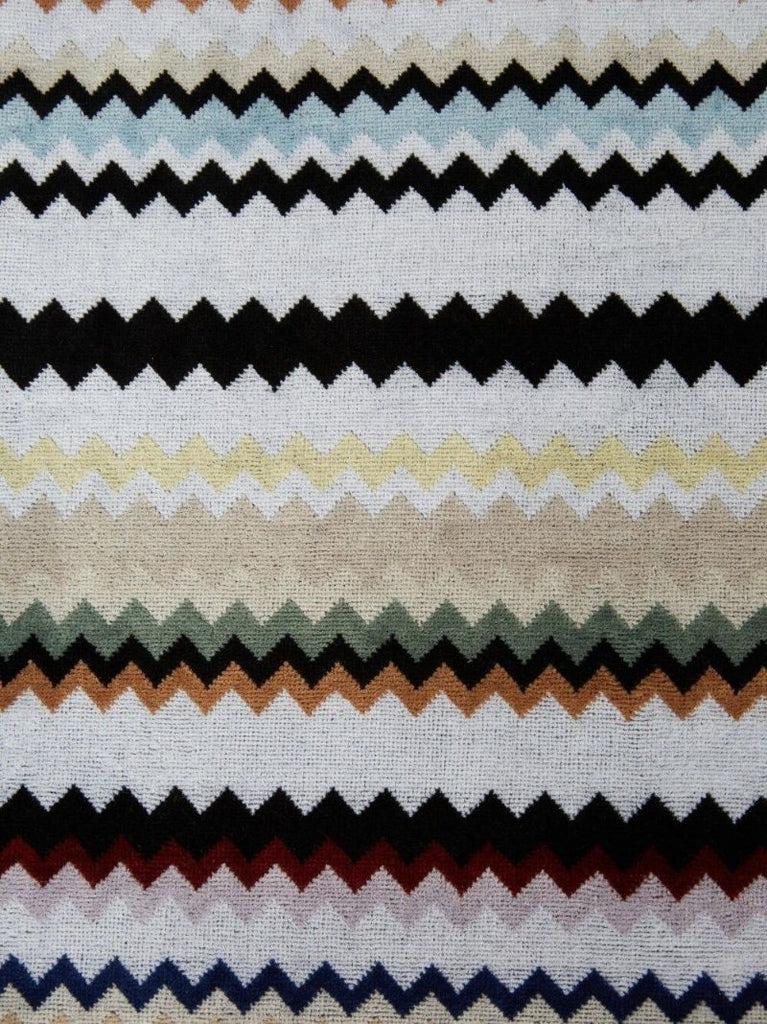 Multicolour Zigzag Cotton Robe