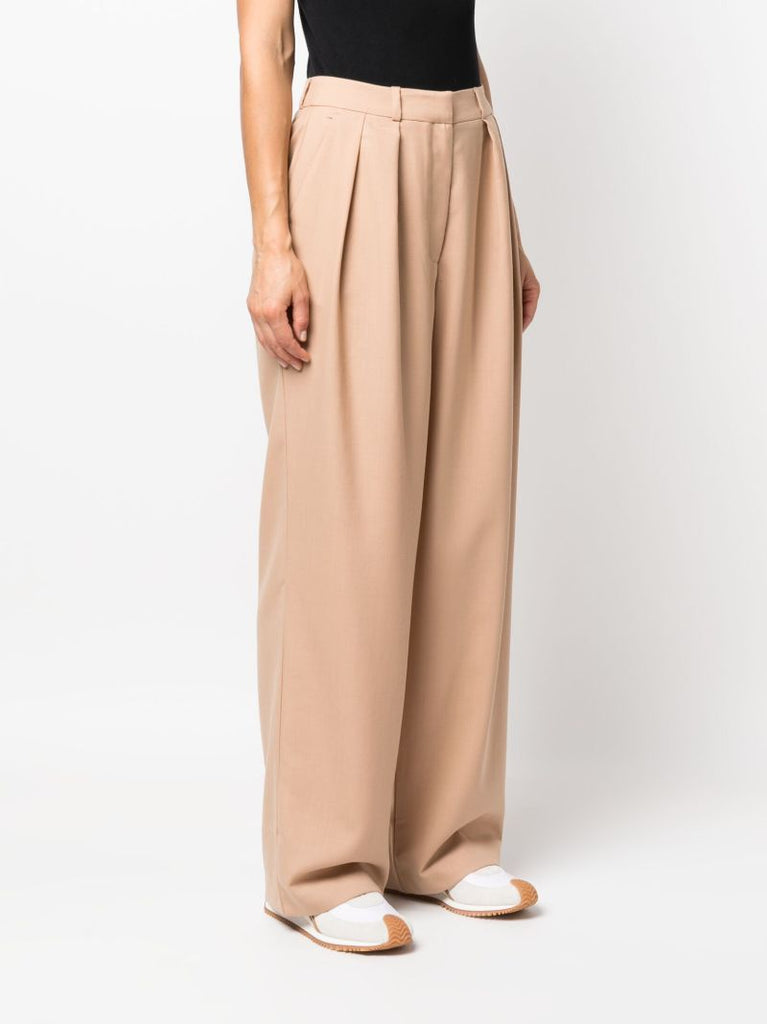 Neutral Wide-leg Trousers