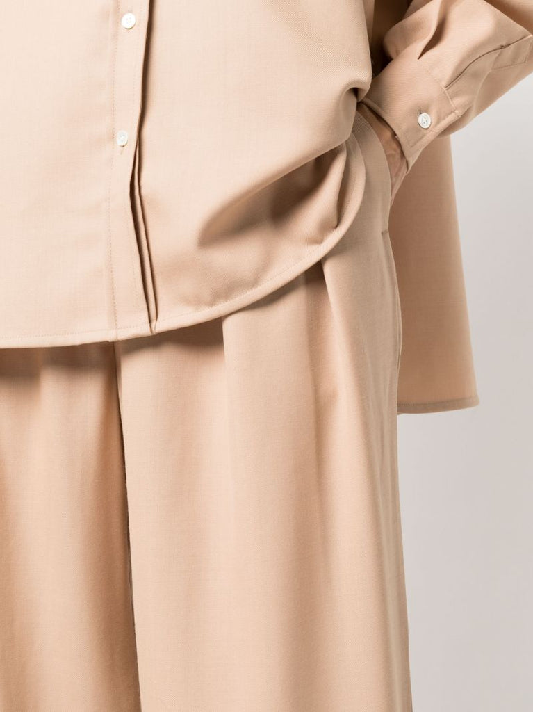 Neutral Wide-leg Trousers