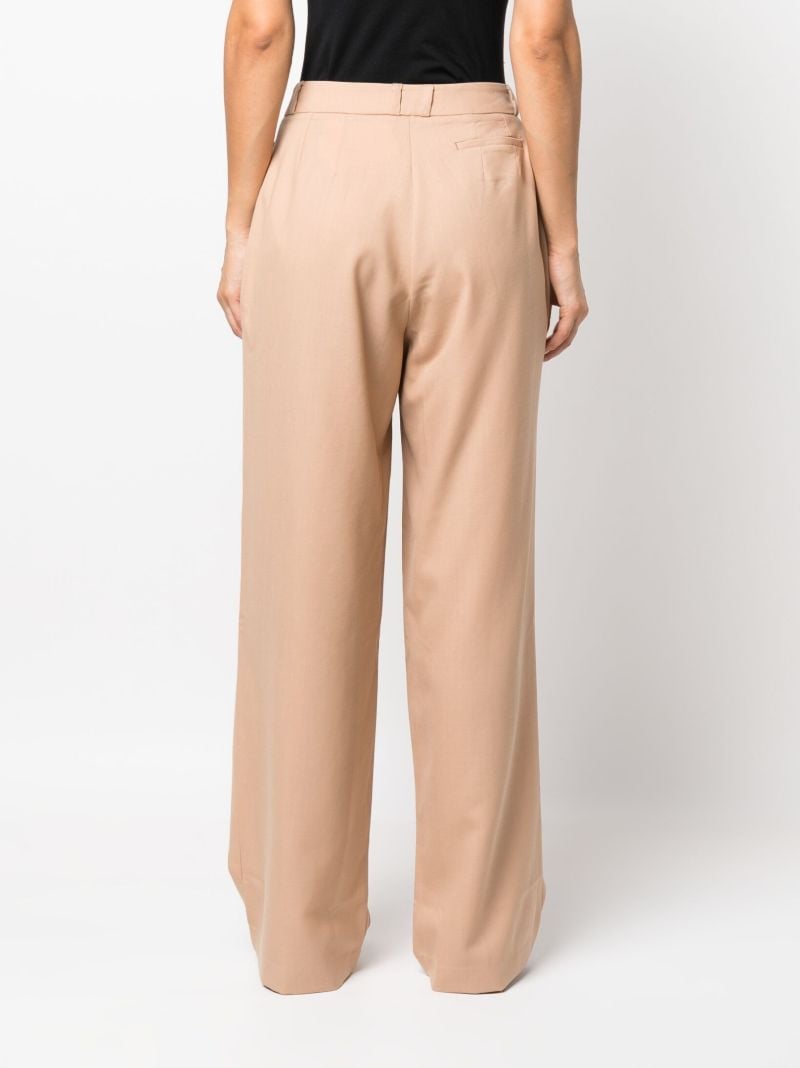 Neutral Wide-leg Trousers