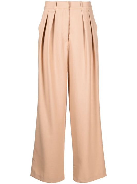 Neutral Wide-leg Trousers