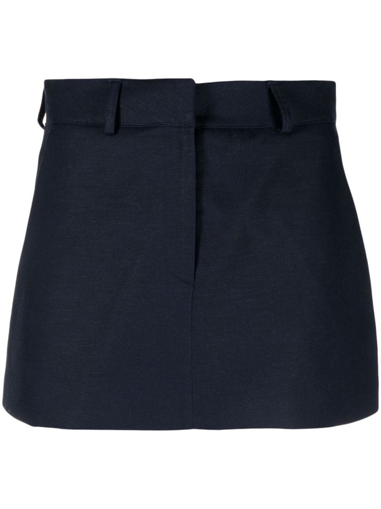 Blue Isle A-line Mini Skirt