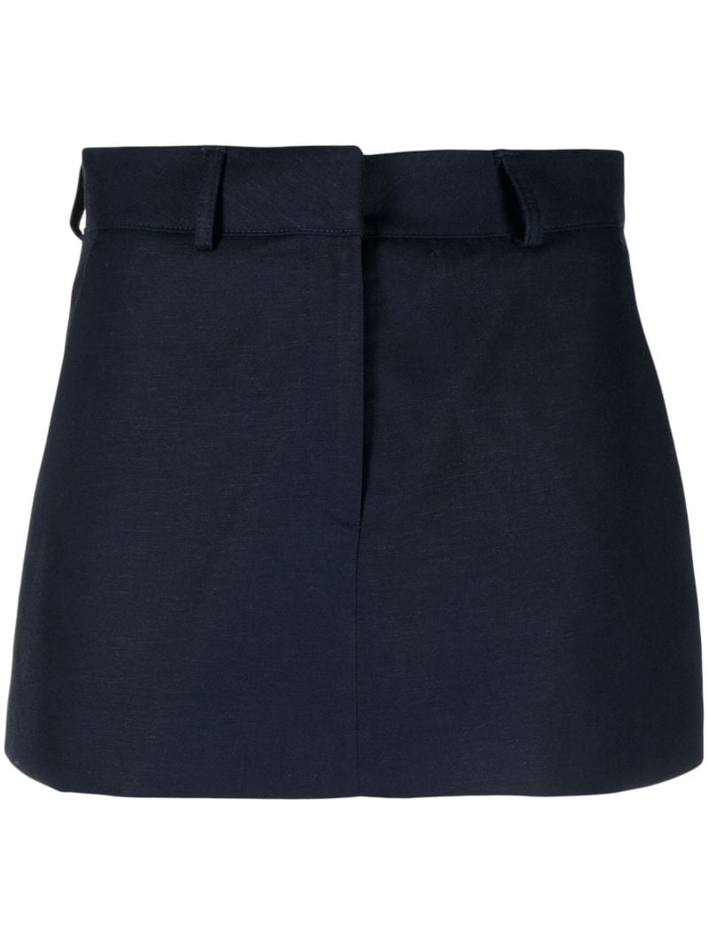 Blue Isle A-line Mini Skirt