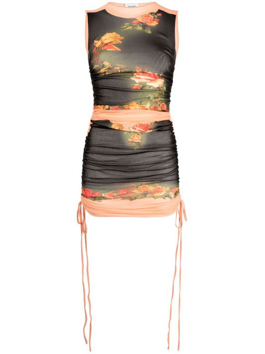 Black Fleurs Petit Grand Dress