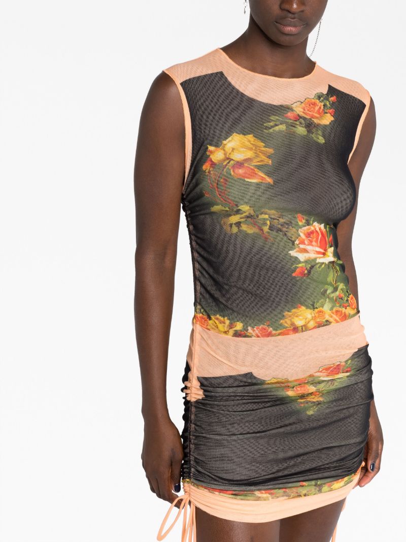 Black Fleurs Petit Grand Dress