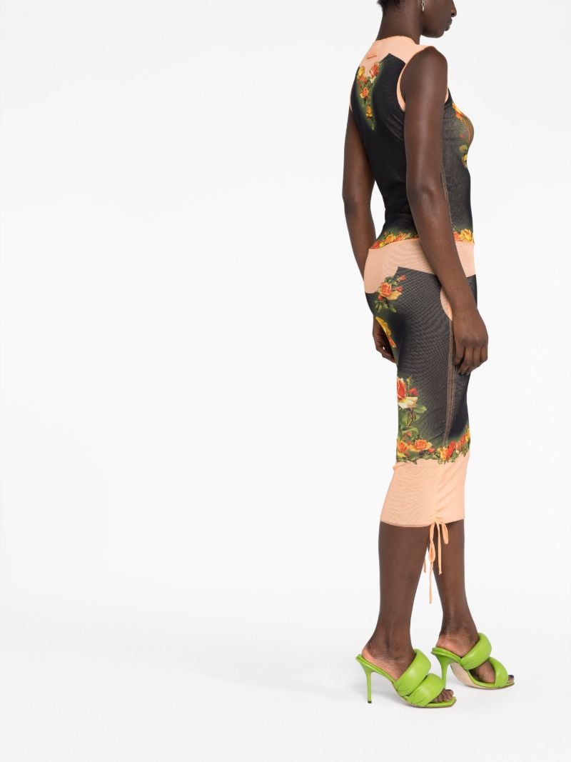 Black Fleurs Petit Grand Dress