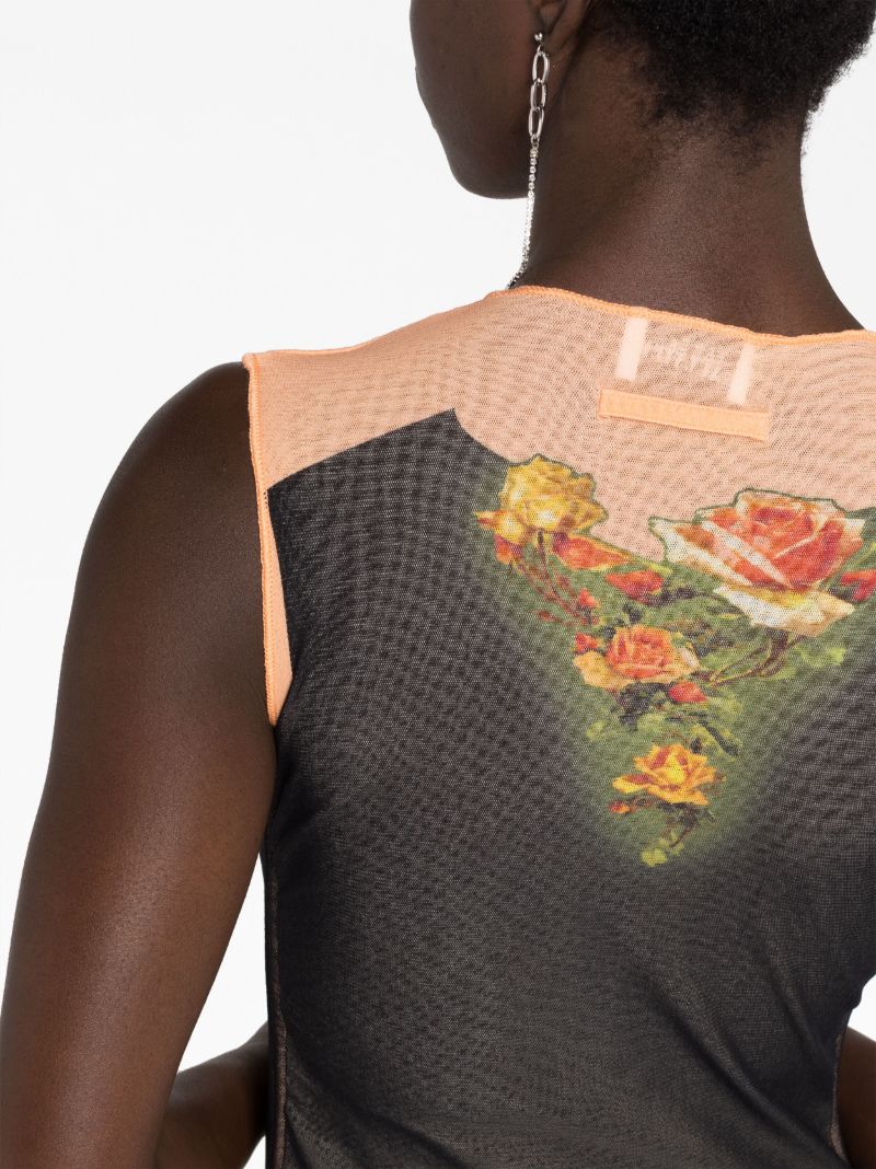 Black Fleurs Petit Grand Dress