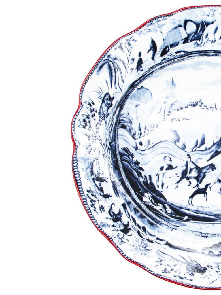 Xdiesel White Living Dinner Plate