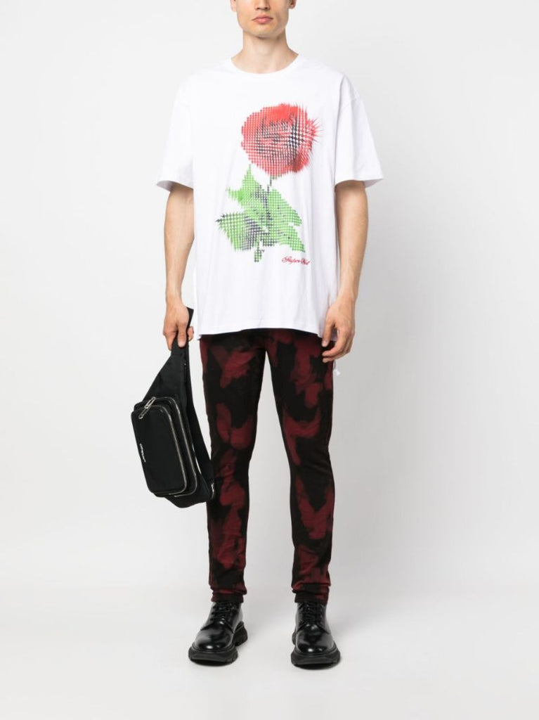 Black Bleach Effect Jeans