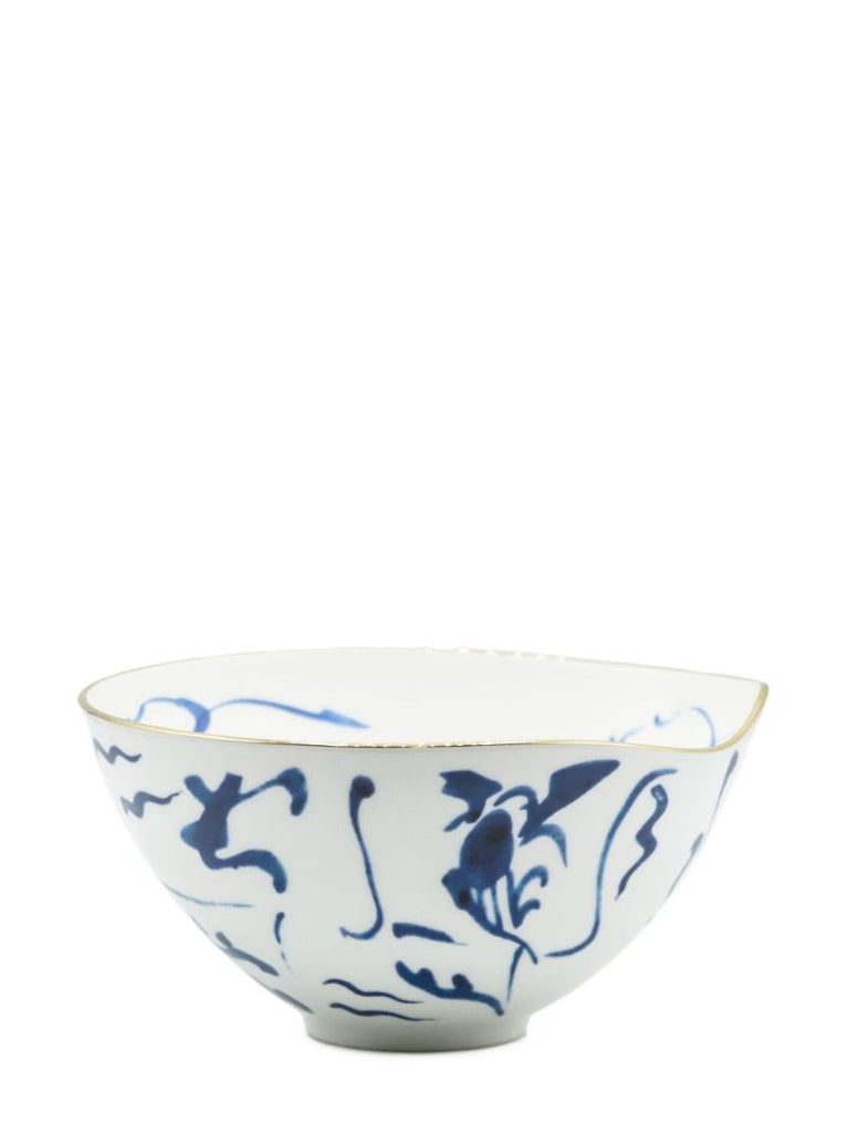 X Diesel White Koi Salad Bowl