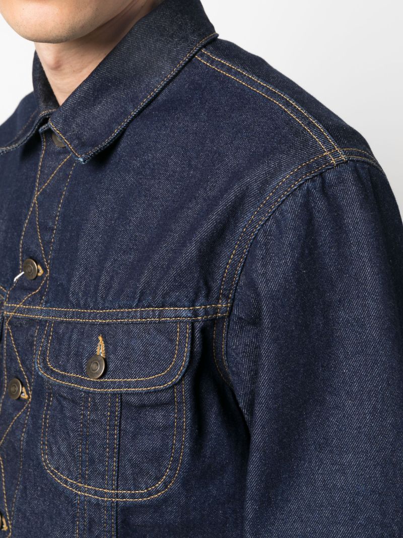 Blue Button Up Denim Jacket