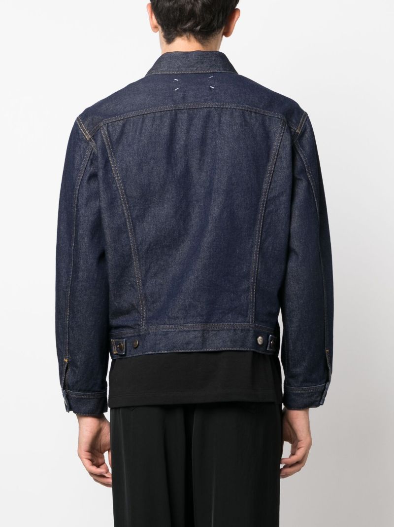 Blue Button Up Denim Jacket