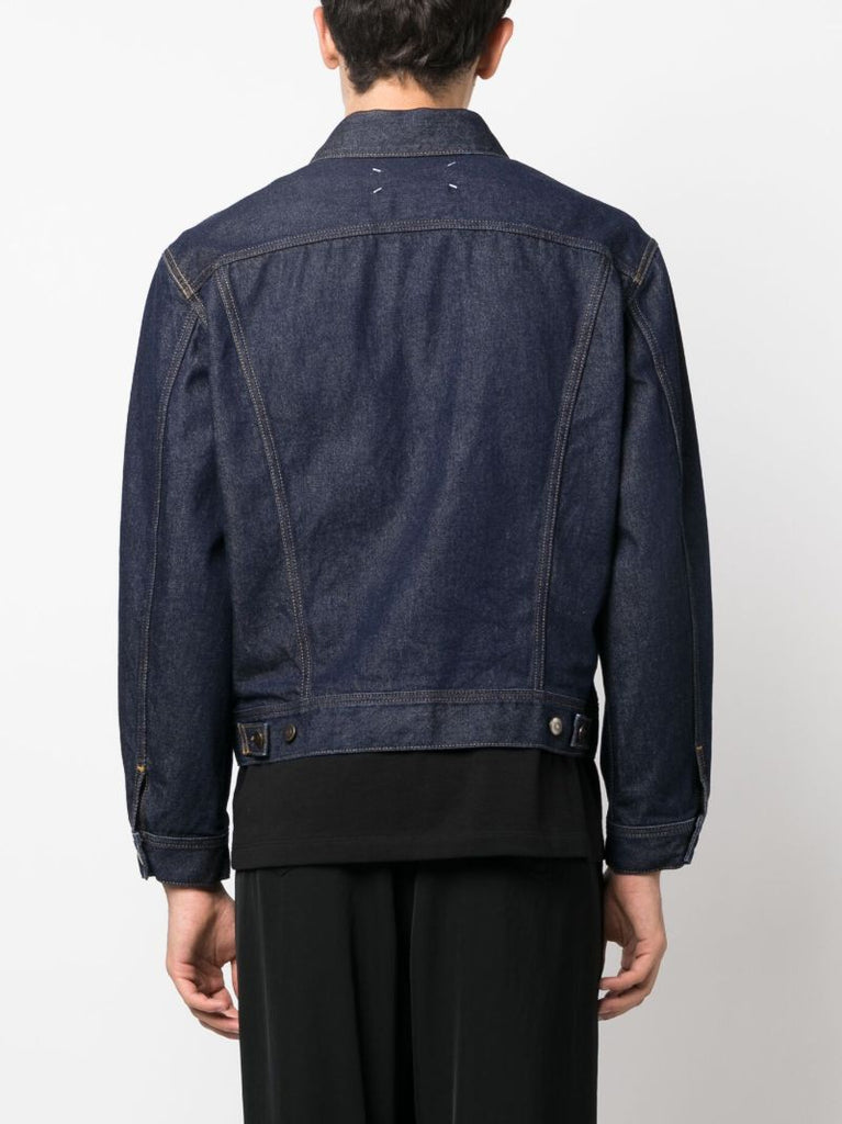Blue Button Up Denim Jacket