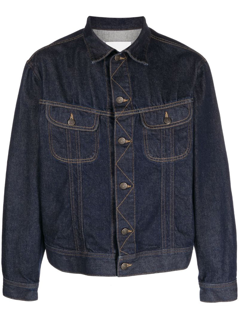 Blue Button Up Denim Jacket