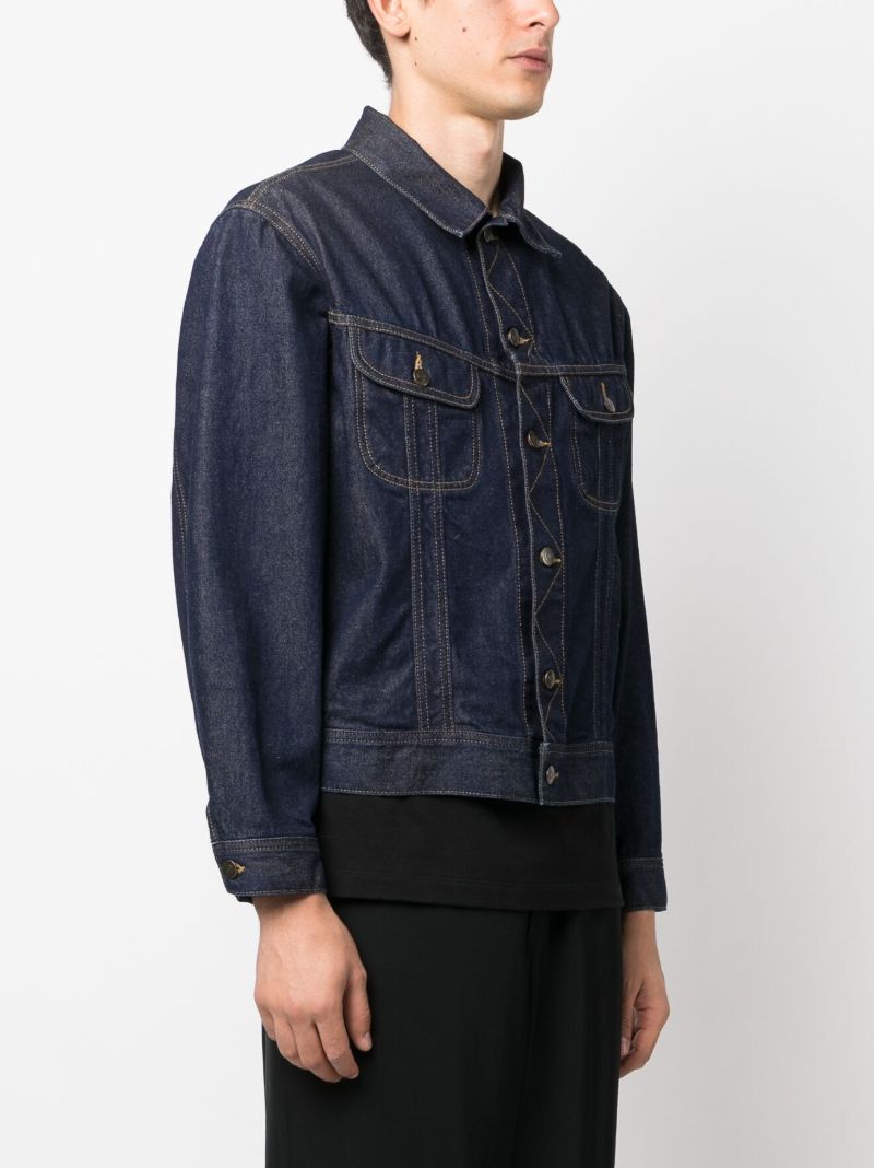 Blue Button Up Denim Jacket