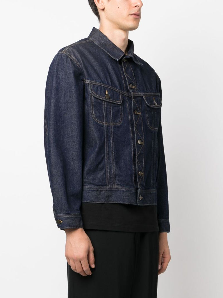 Blue Button Up Denim Jacket