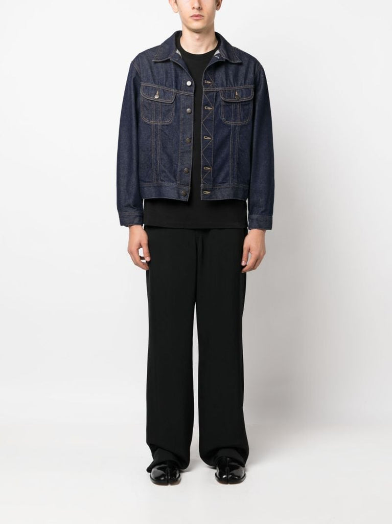 Blue Button Up Denim Jacket