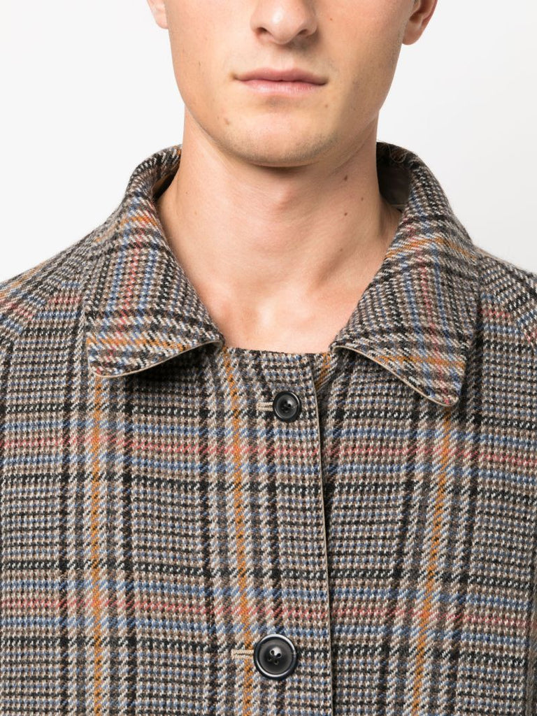 Neutral Reversible Single-breasted Coat