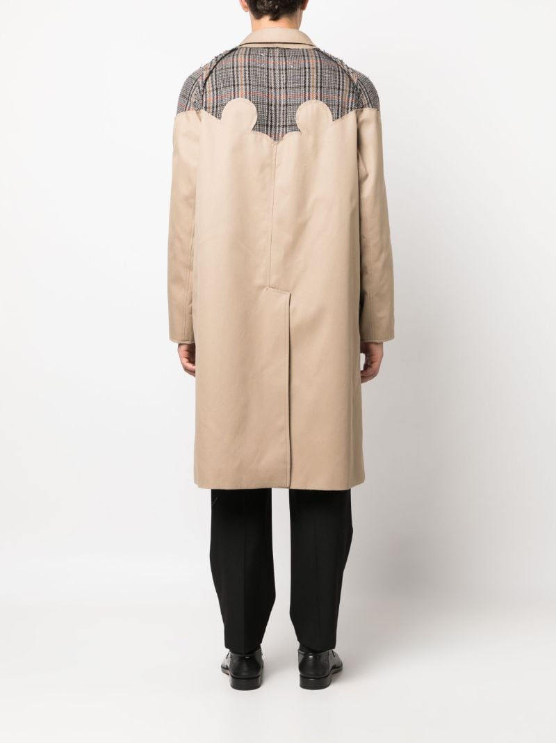 Neutral Reversible Single-breasted Coat