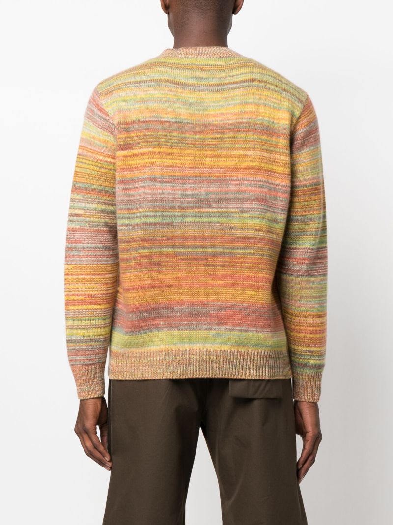 Multicolour Melange Cashmere Sweater