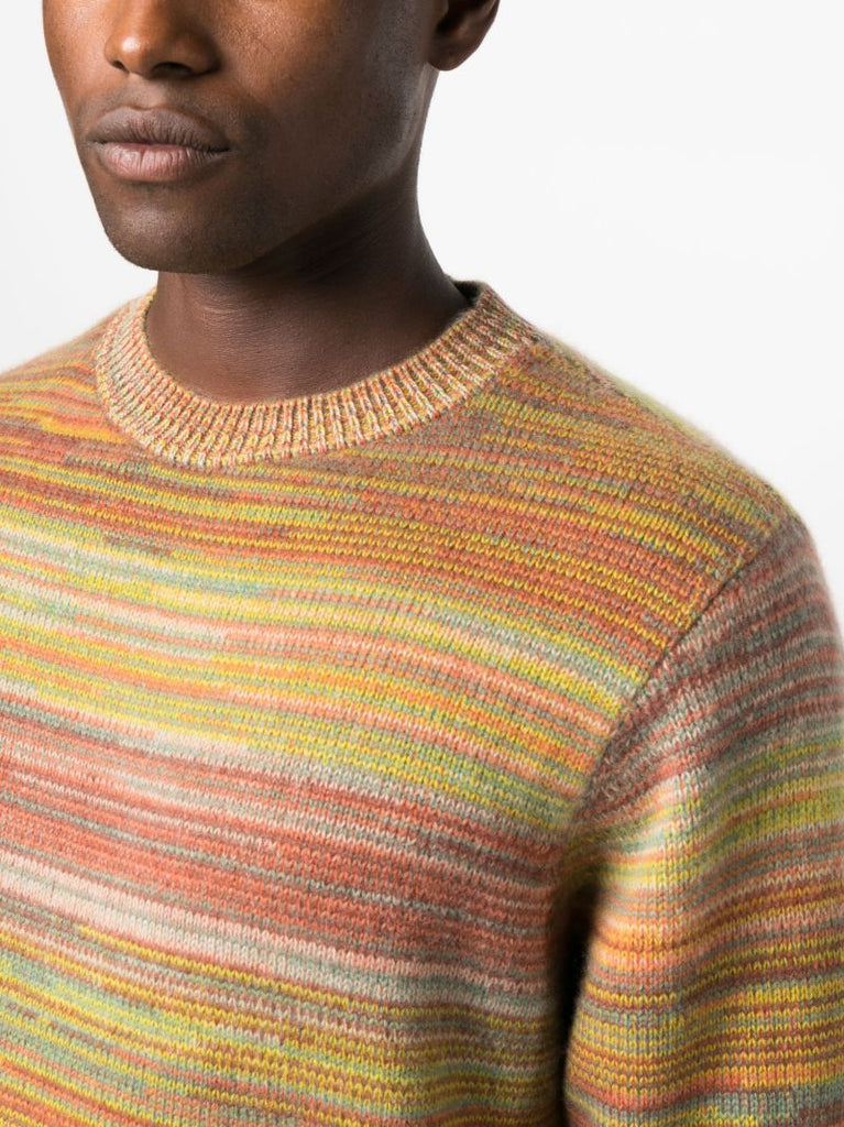 Multicolour Melange Cashmere Sweater