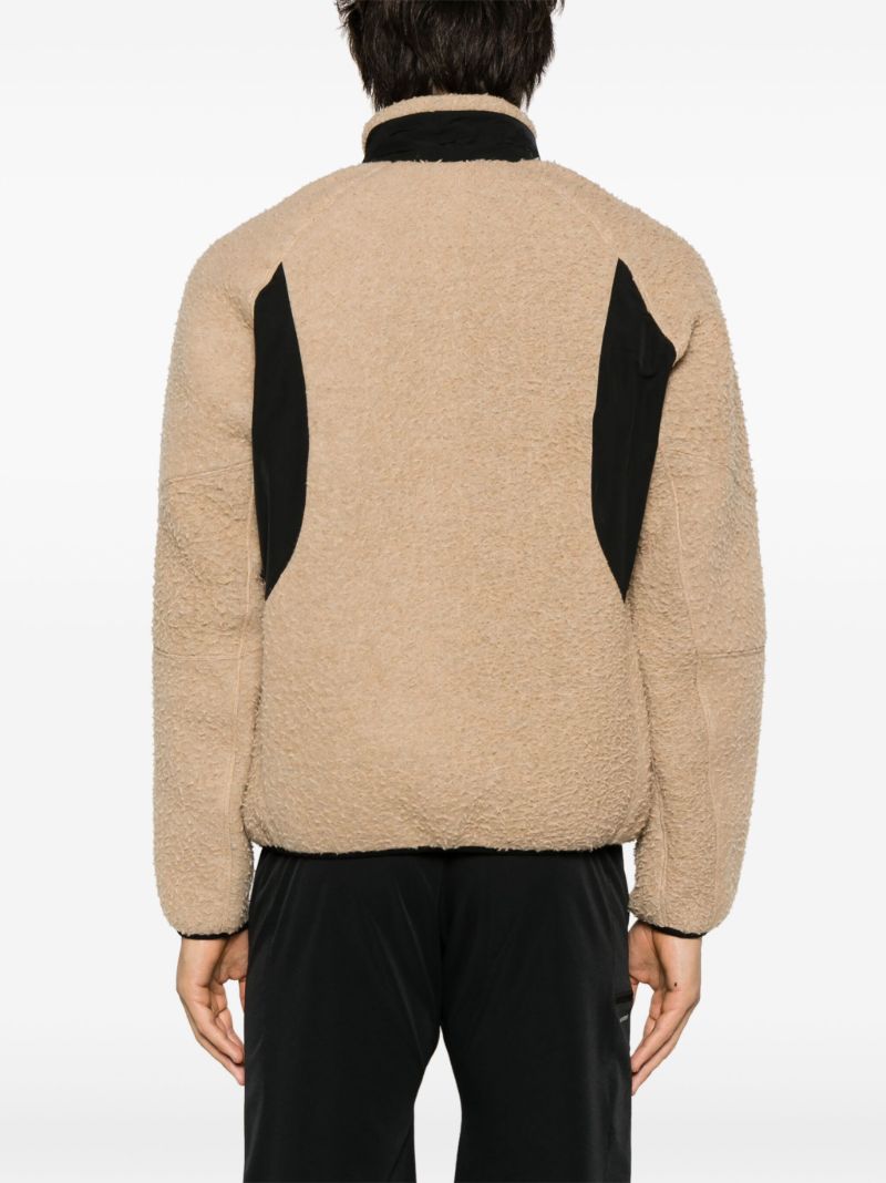 Brown Polar Fleece Jacket