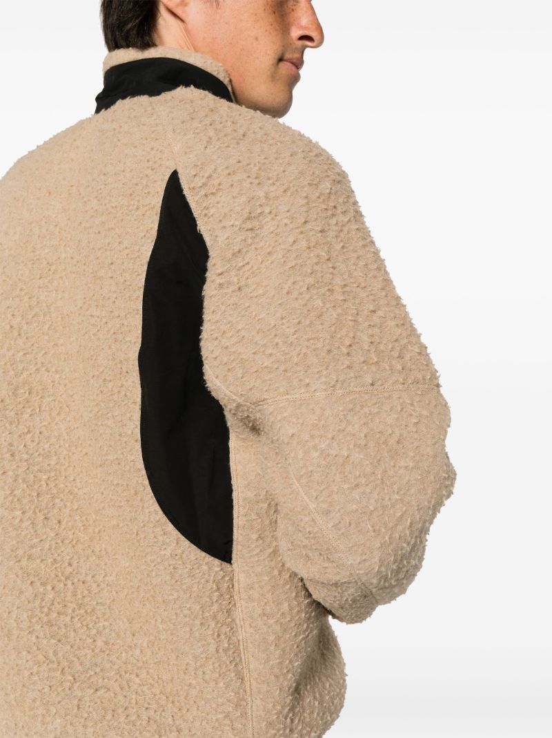 Brown Polar Fleece Jacket
