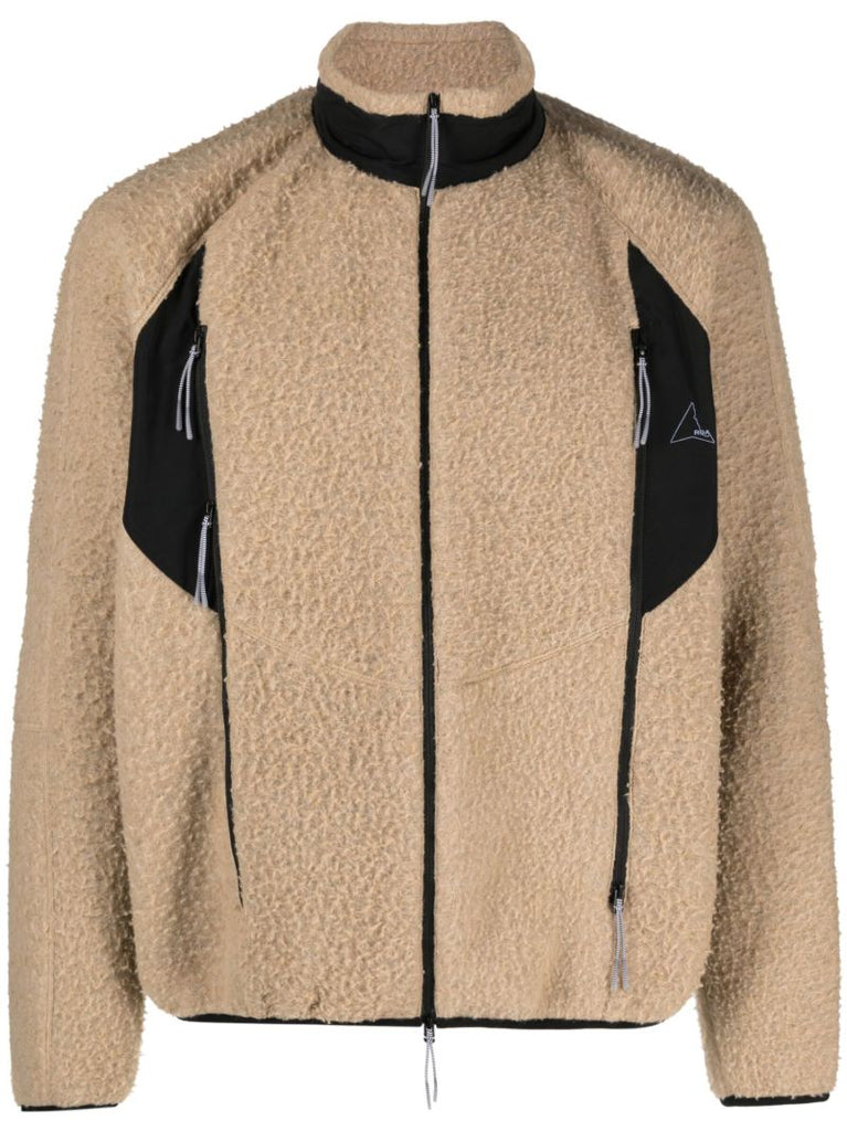 Brown Polar Fleece Jacket