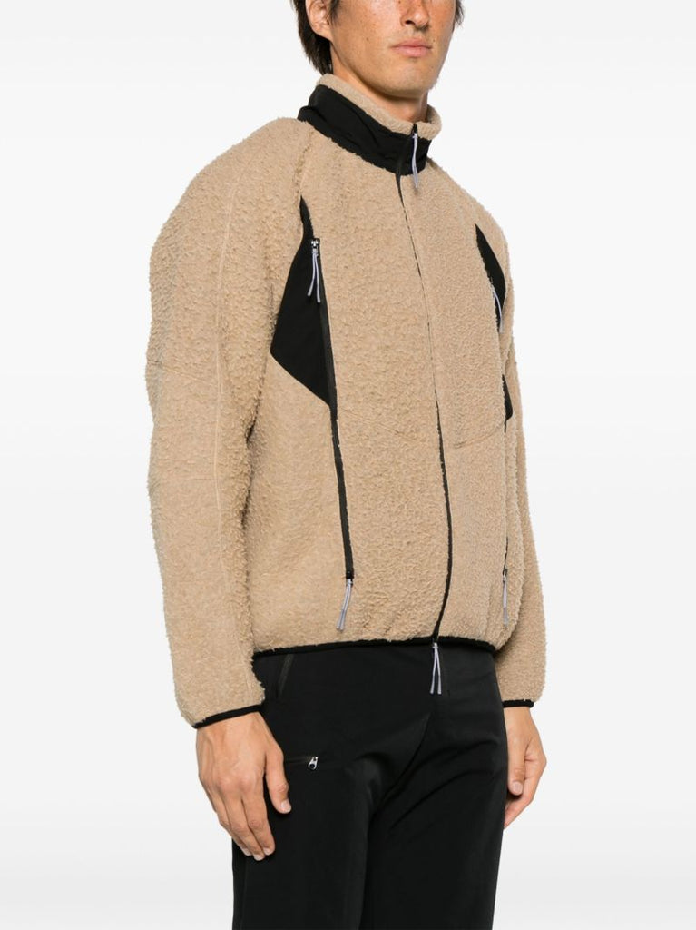 Brown Polar Fleece Jacket