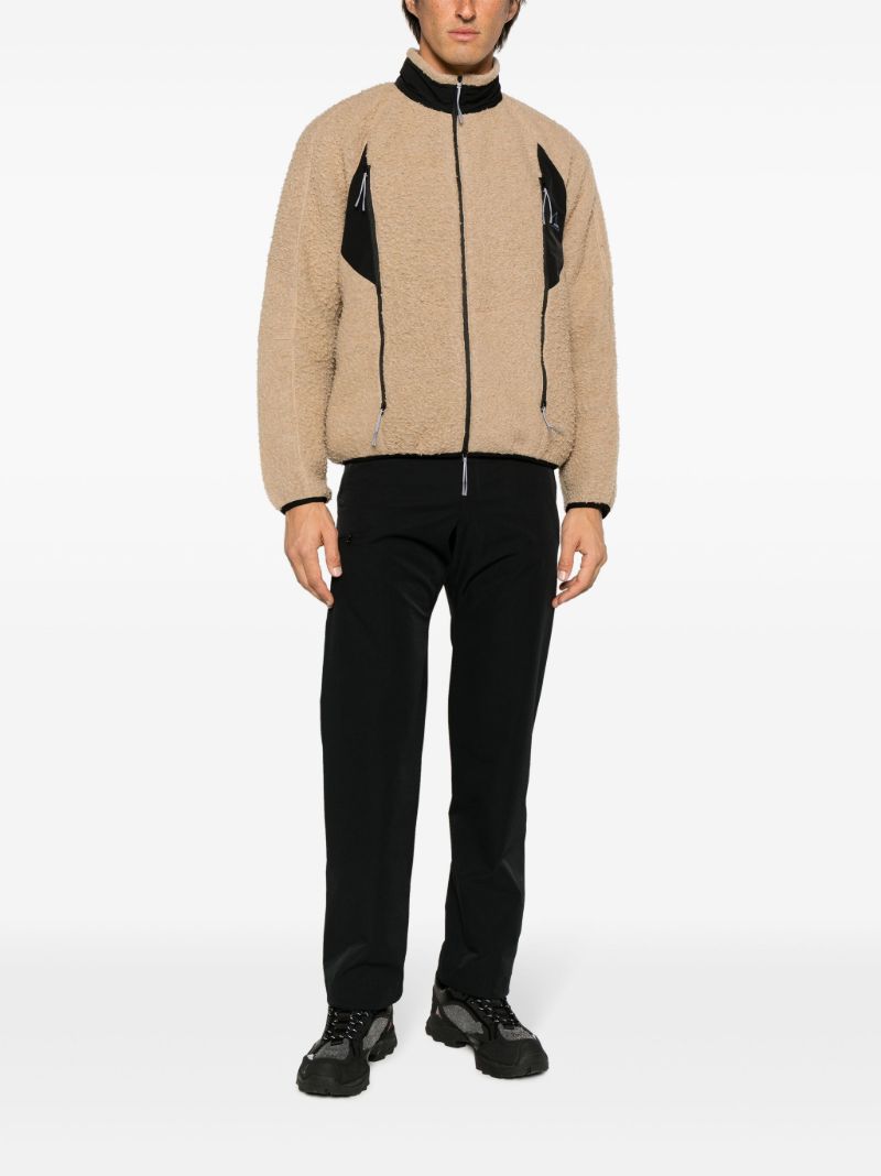 Brown Polar Fleece Jacket