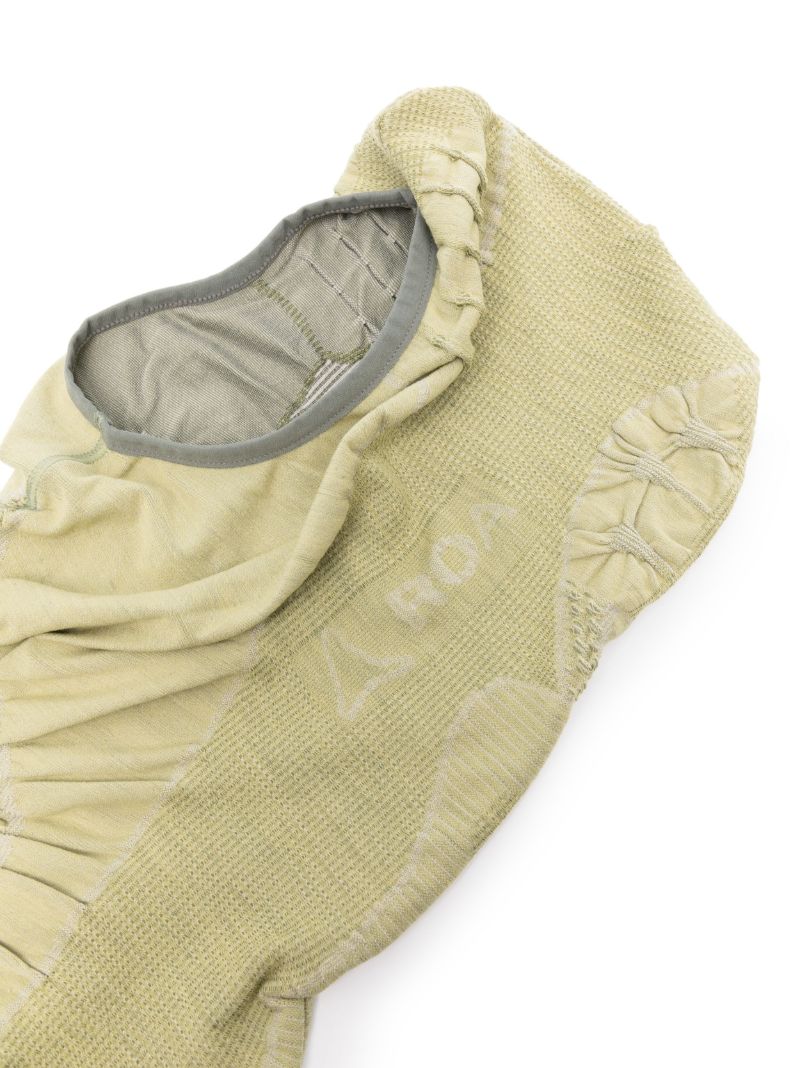 Green 3d-knit Balaclava