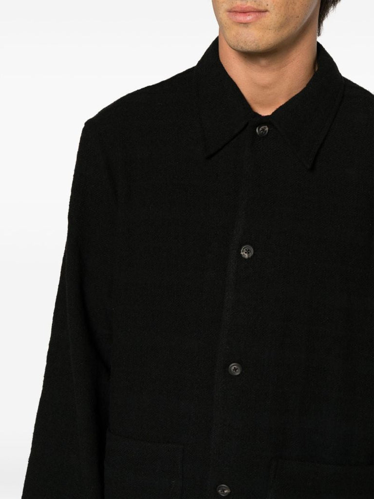 Black Haven Checked Shirt Jacket