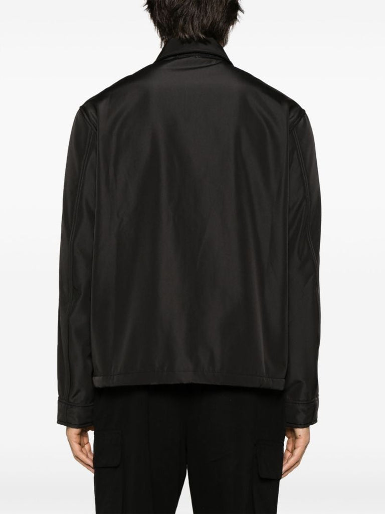 Black Evening Coach Press-stud Jacket